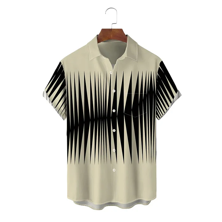 Men's Button Down Summer Classic Short Sleeve Shirts – CHICHIM