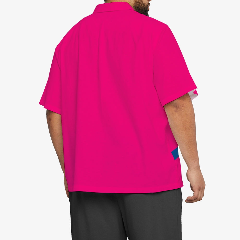 Men's Rock Band Print Casual Short Sleeve Shirt 2404000839