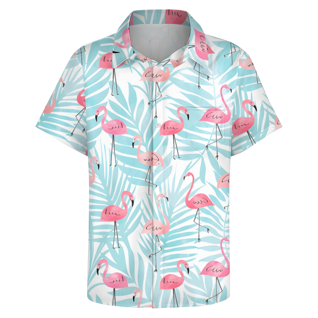 Men's Hawaiian Casual Short Sleeve Shirt 2404001607