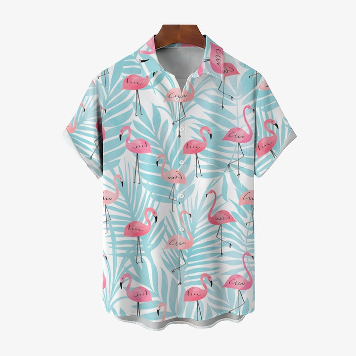 Men's Hawaiian Casual Short Sleeve Shirt 2404001607