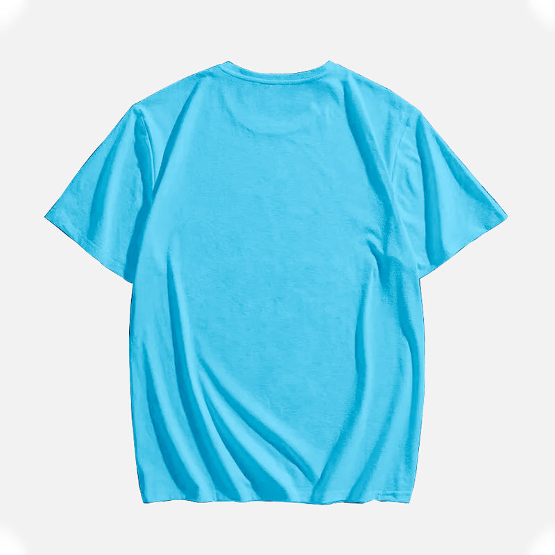 Men's Cartoon Character Print T-Shirt 2409011311