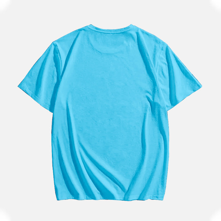 Men's Cartoon Character Print T-Shirt 2409011311