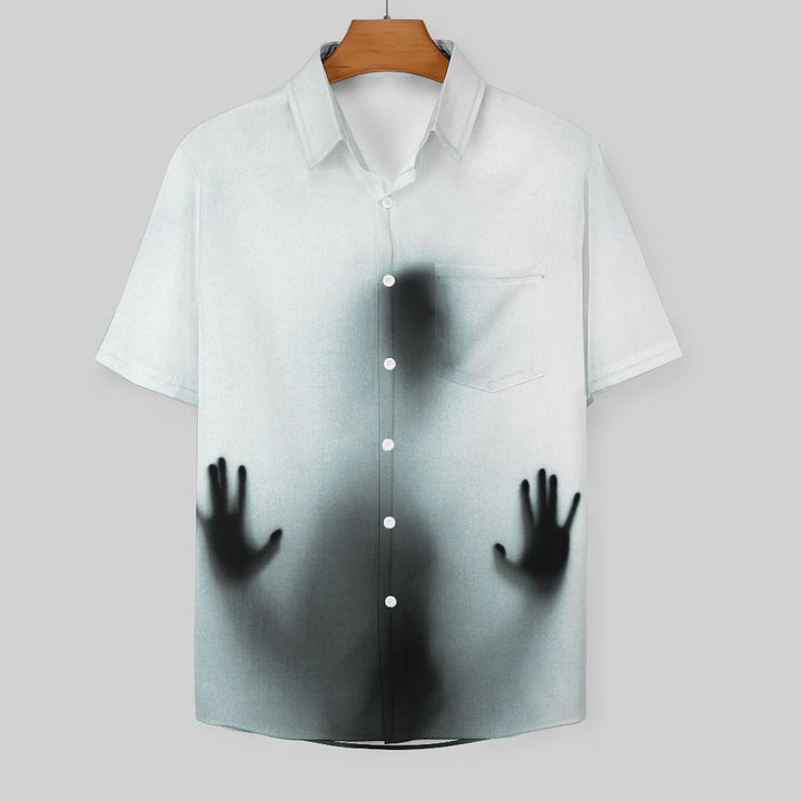 Men's Art Print 2.0 Casual Fashion Short Sleeve Shirt 2307101492