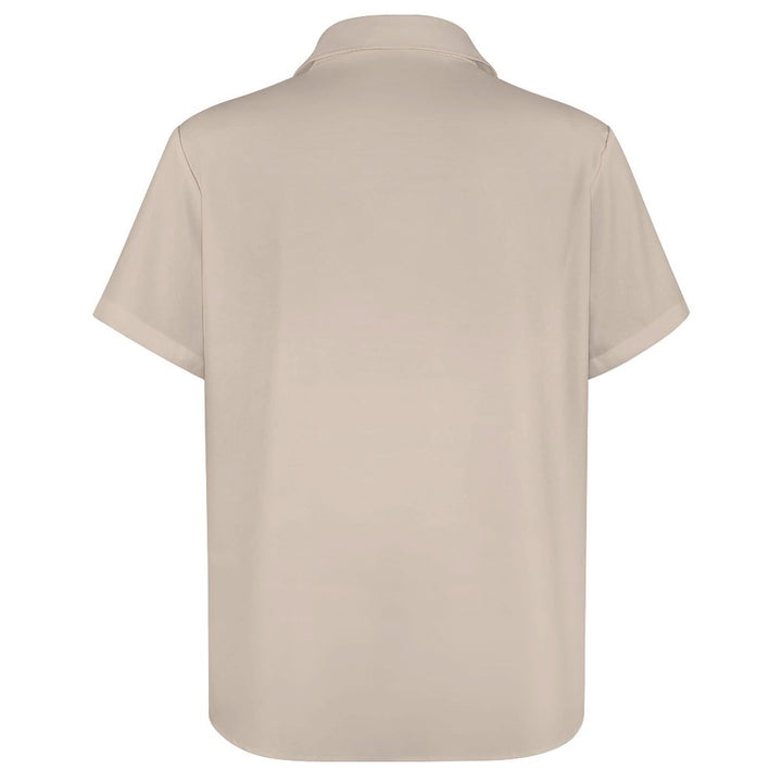 Thanksgiving Turkey Casual Chest Pocket Short Sleeve Shirt 2310000317
