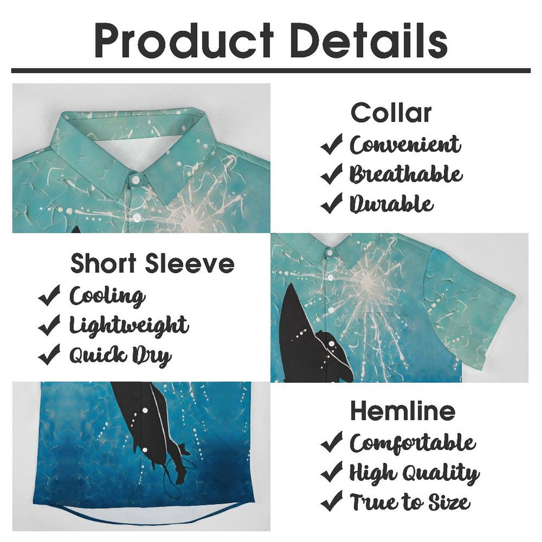 Men's Hawaiian Casual Short Sleeve Shirt 2401000251