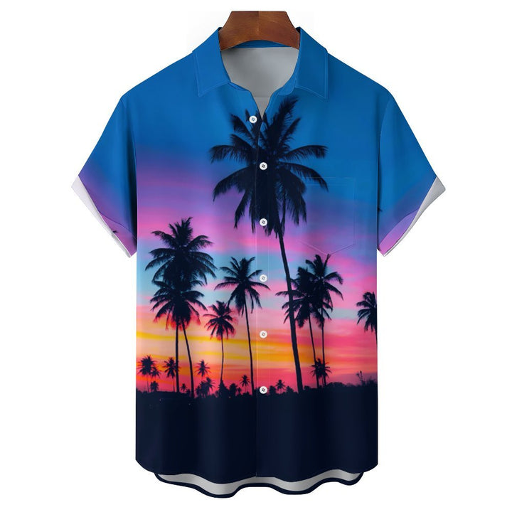 Men's Hawaiian Casual Short Sleeve Shirt 2310000943