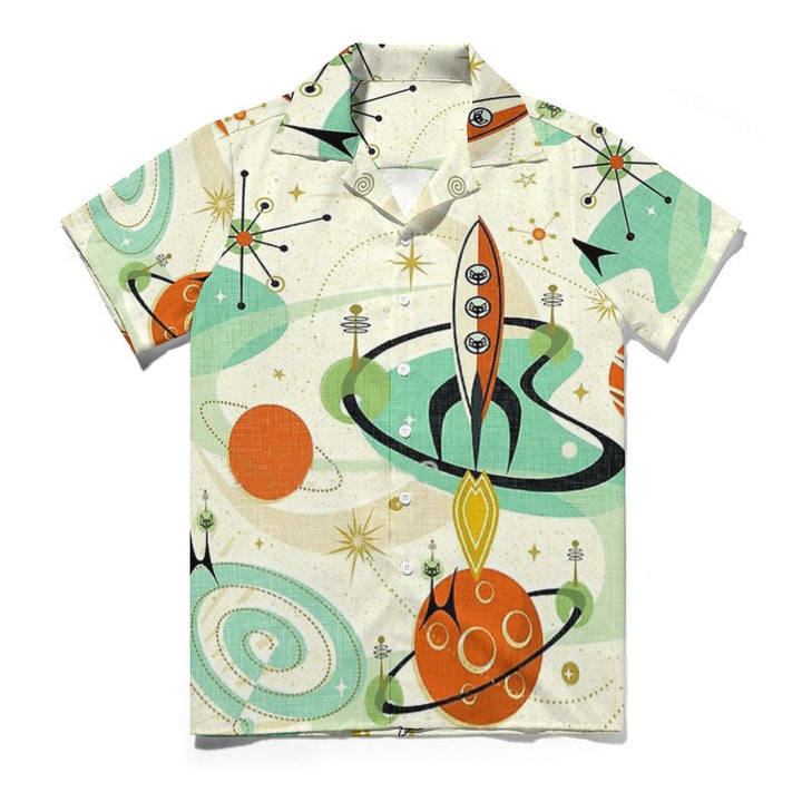 Men's Hawaiian Print Casual Shirt 2304106946
