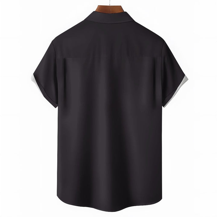 Men's Hawaiian Casual Short Sleeve Shirt 2312000375