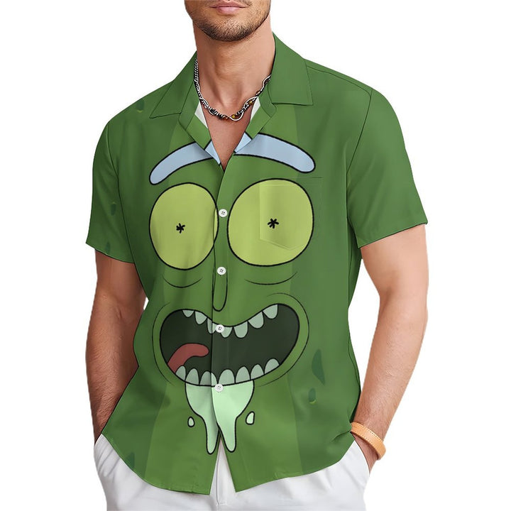 Men's Dr. Pickle Casual Short Sleeve Shirt 2401000205