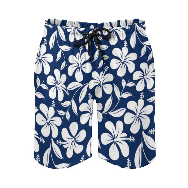 Men's Sports Hawaii Flowers Beach Shorts 2312000021