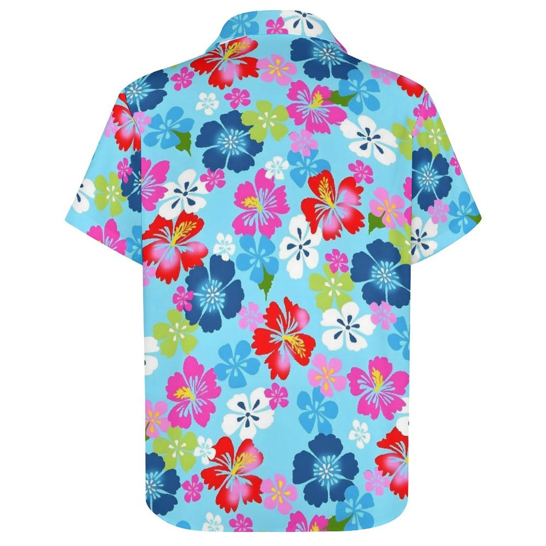 Men's Hawaiian Floral Casual Short Sleeve Shirt 2310000684
