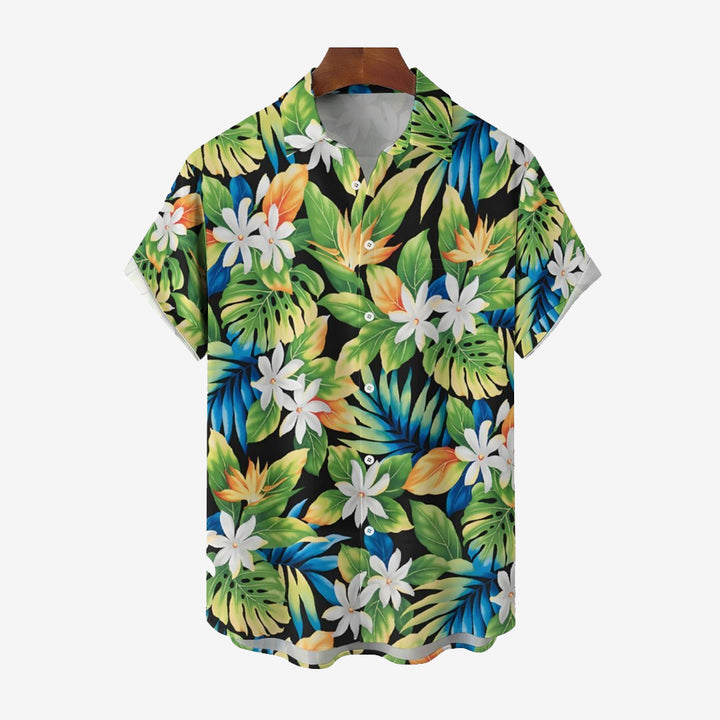 Men's Hawaiian Casual Short Sleeve Shirt 2402000028