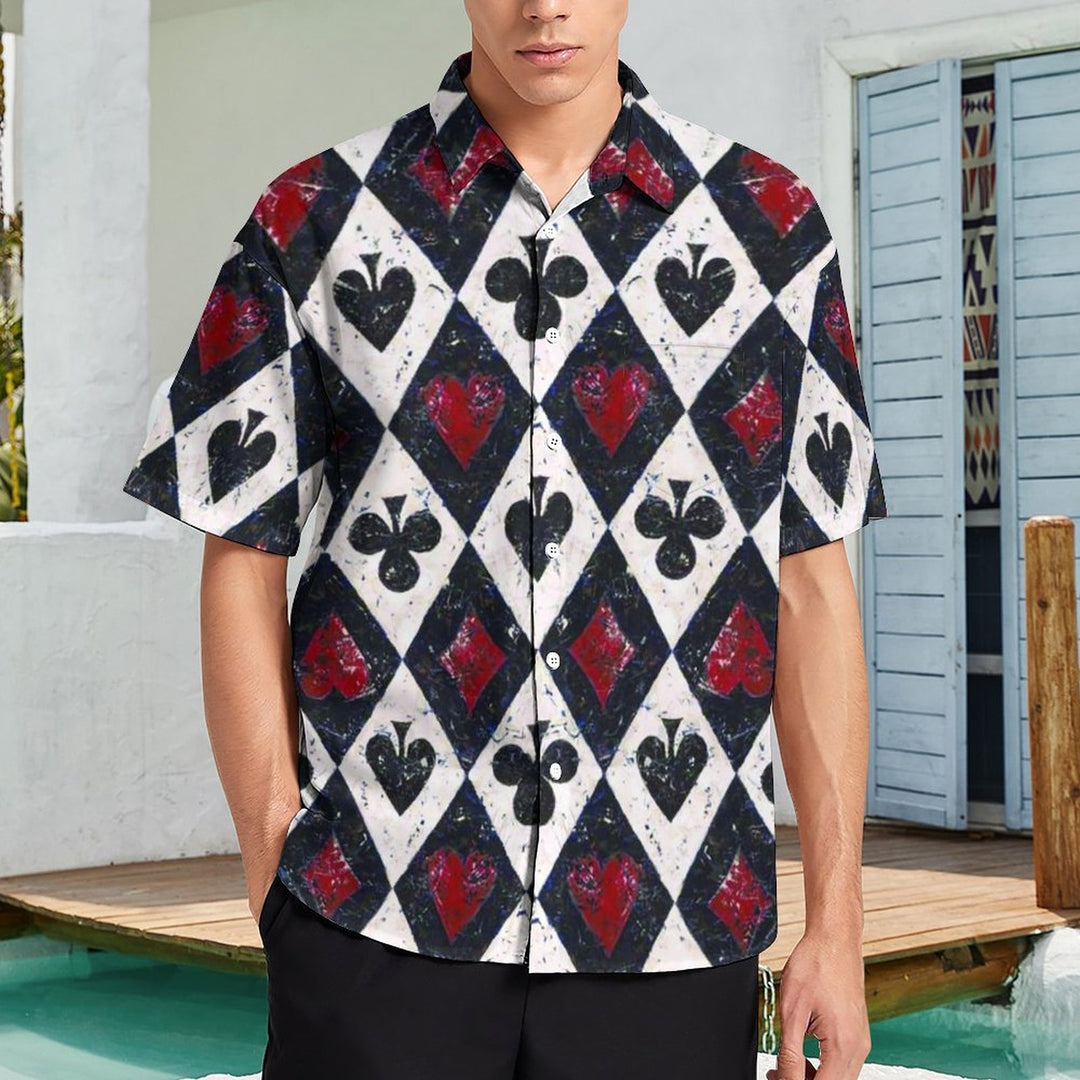 Men's Hawaiian Casual Short Sleeve Shirt 2309000572