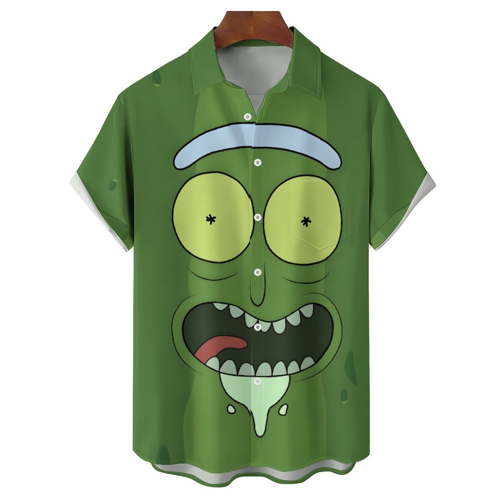 Men's Dr. Pickle Casual Short Sleeve Shirt 2401000205