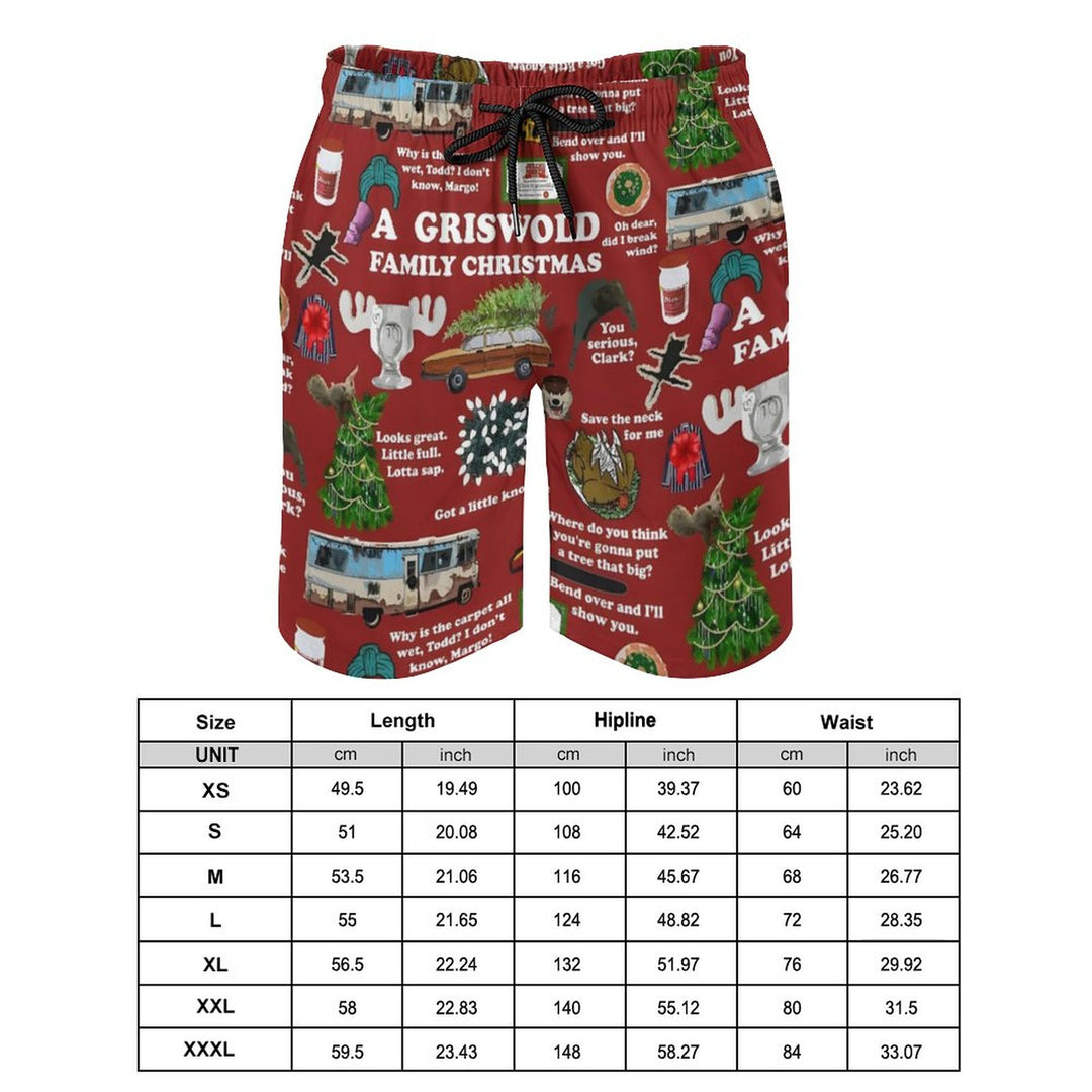 A Christmas Story Sports Fashion Beach Shorts 2312000020