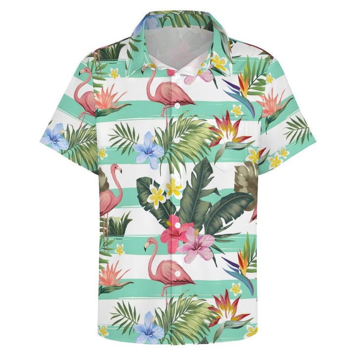 Men's Hawaiian Casual Short Sleeve Shirt 2401000232