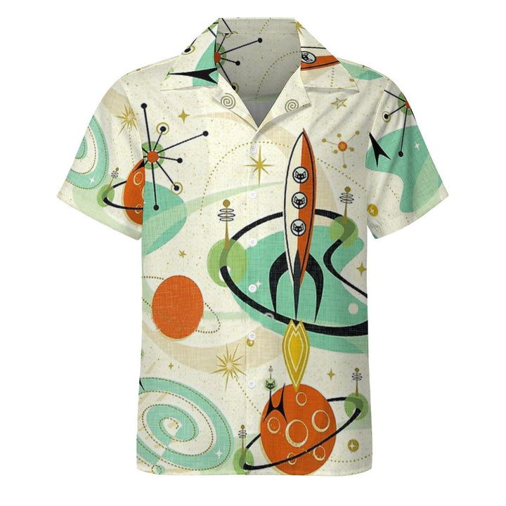 Men's Hawaiian Print Casual Shirt 2304106946