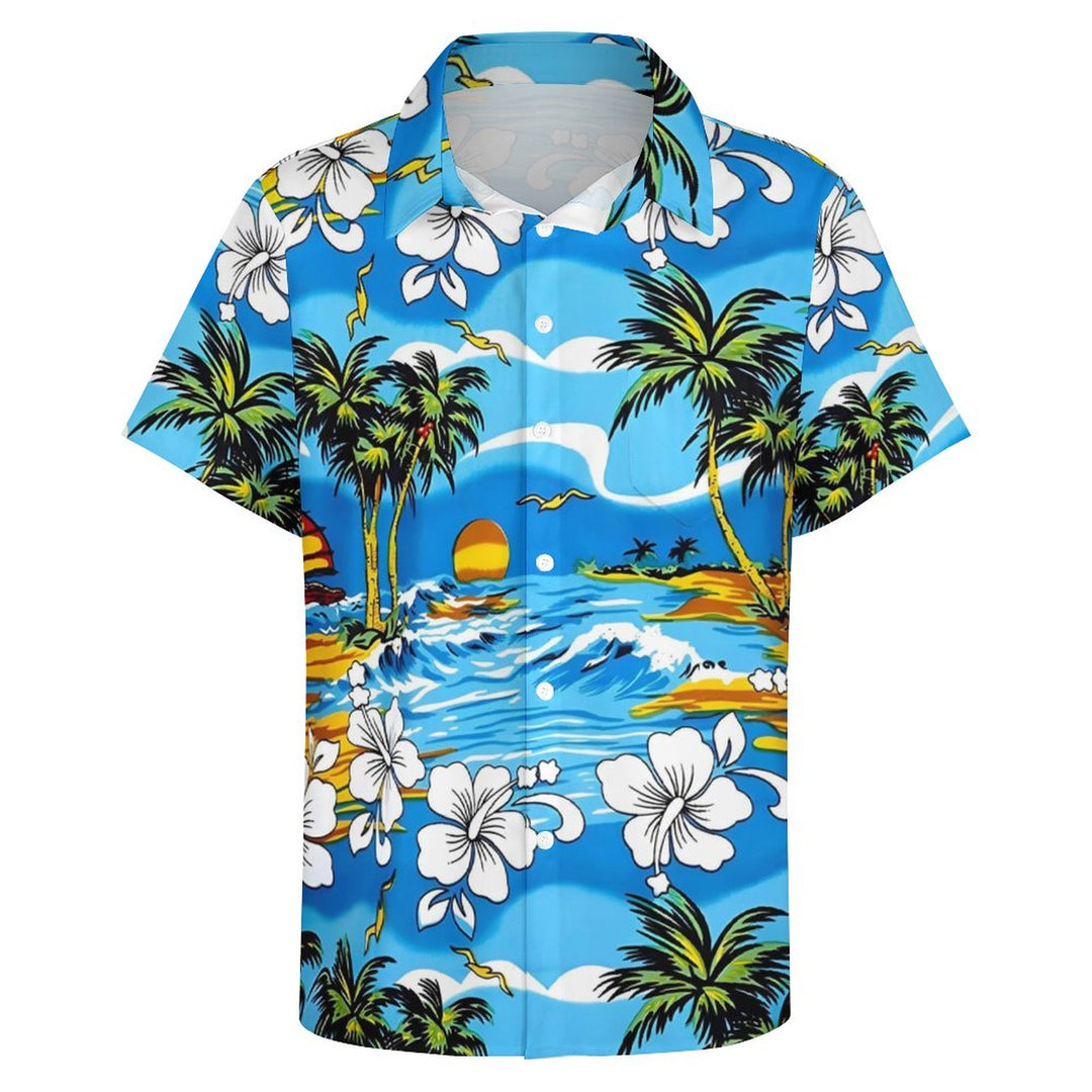Men's Hawaiian Casual Short Sleeve Shirt 2310000578