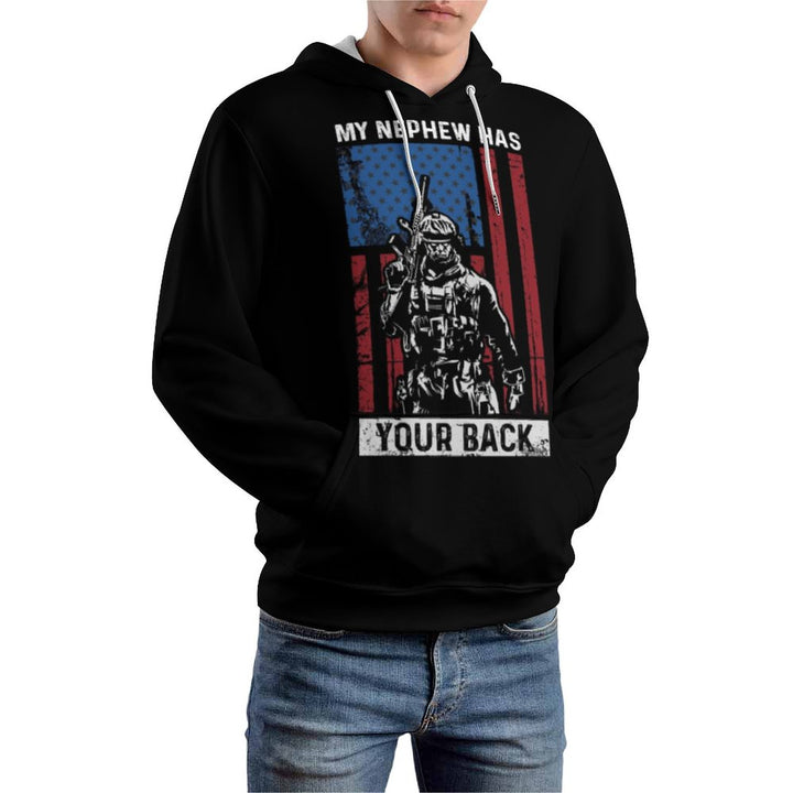 Unisex Special Forces Hooded Print Sweatshirt 2310000169