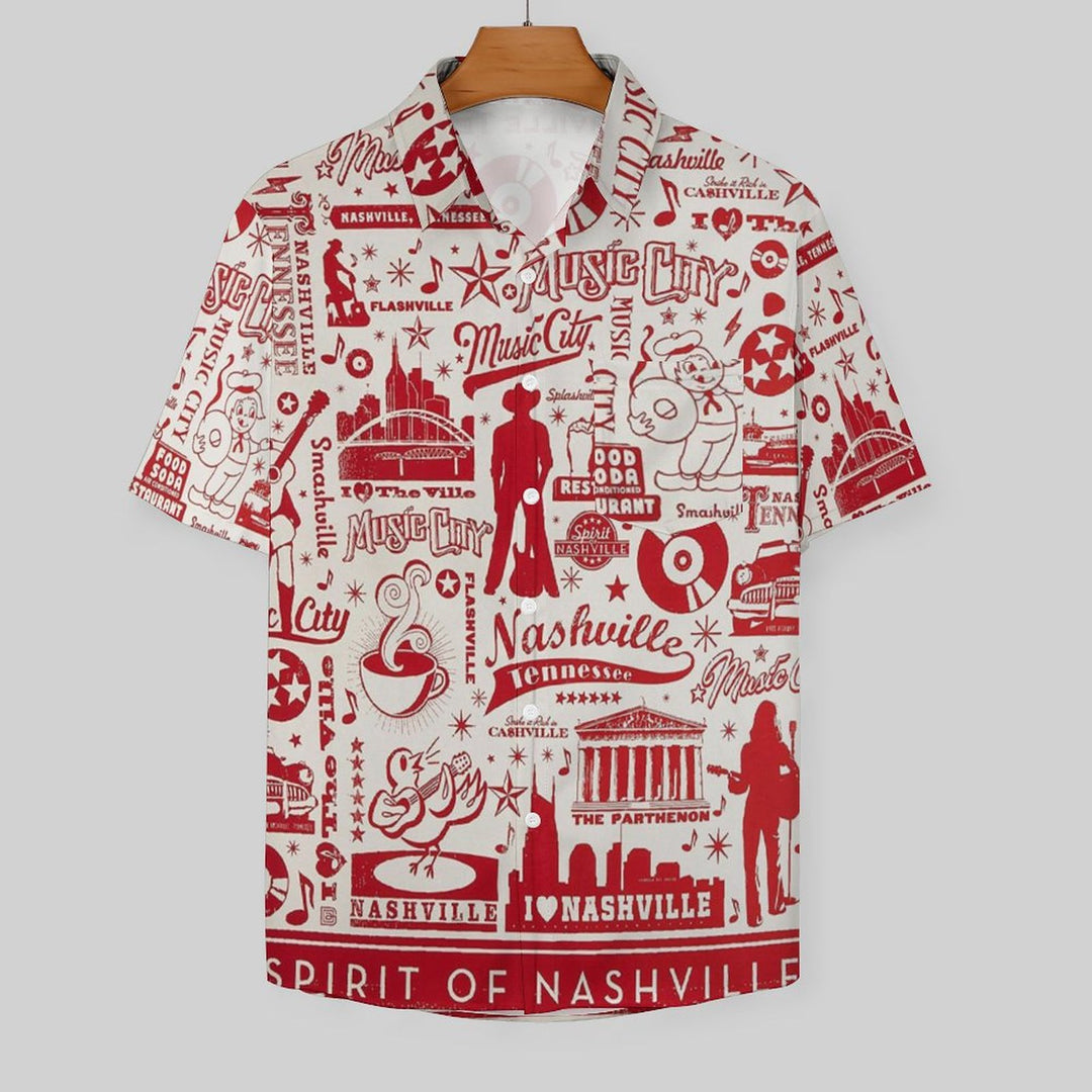 Nashville Spirit Casual Short Sleeve Shirt 2310000153