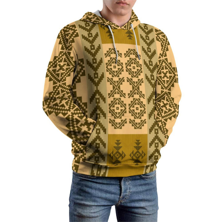 Unisex Hooded Print Sweatshirt 2310000196
