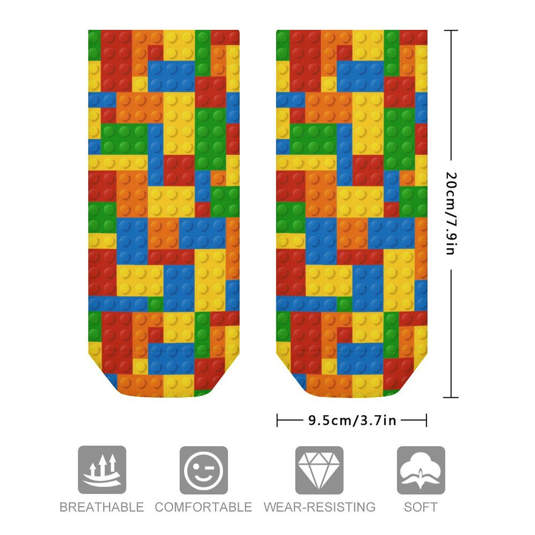 Men'S Casual Printed Breathable Socks 2310000448